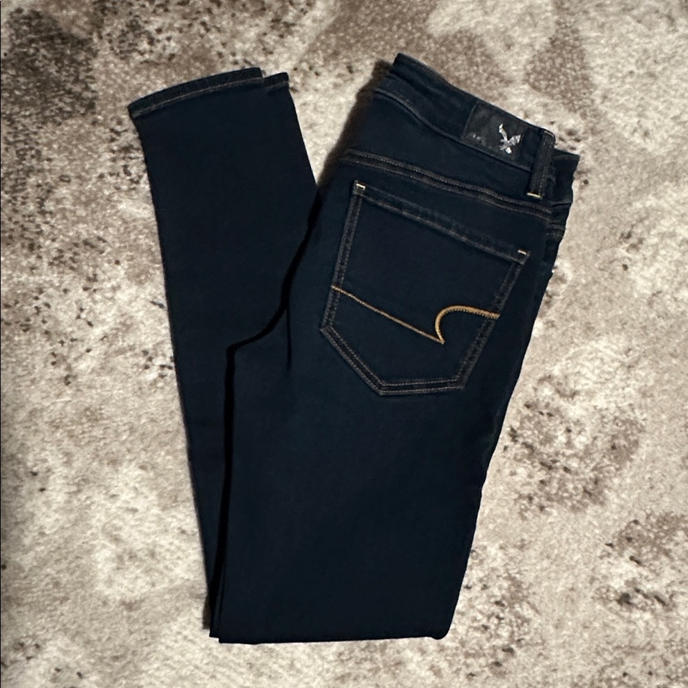 American Eagle Outfitters Dark Blue Jeggings